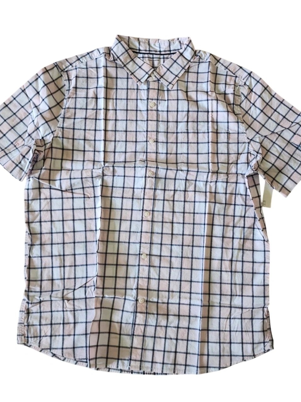 Amazon Essentials Short Sleeve Button-Down Shirt Size XL